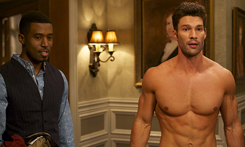 (L to R) Jeffery Harrington (Played by Gavin Houston) and Wyatt Cryer (Played by Aaron O'Connell) - Photo: OWN: Oprah Winfrey Network