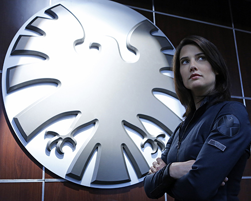 Cobie Smulders reprises her "Avengers" role as Agent Maria Hill. Photo Credit: Justin Lubin/ABC