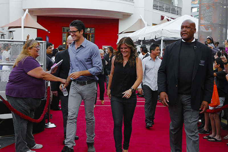 DAYS OF OUR LIVES -- "Universal Fan Event" -- Pictured: (l-r) James Scott, Alison Sweeney -- (Photo by: Vivian Zink/NBC)