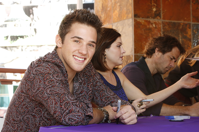 DAYS OF OUR LIVES -- "Universal Fan Event" -- Pictured: (l-r) Casey Moss, Jen Lilley, Shawn Christian -- (Photo by: Vivian Zink/NBC)