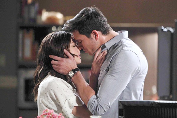 Abigail (Kate Mansi) doesn't know Ben (Robert Scott Wilson) is a killer! Photo Credit: © Howard Wise/jpistudios.com