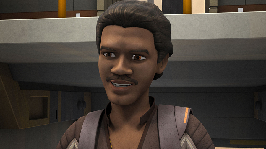 Much like the Princess Leia cameo, Lando Calrissian’s Rebels debut was a delight, in part because you get to see just what Lando, who didn’t get much screen time in the films, was up to before he became the baron administer of Cloud City. Happily, we learn that Lando Calrissian was always one of the best smooth-talking smugglers in the galaxy (Han Solo excluded, of course). Making the appearance even better was the fact that his original portrayer, Billy Dee Williams, returned to voice the character. Williams has still got it, and was able to infuse Lando with the signature charm and humor he was always known for.