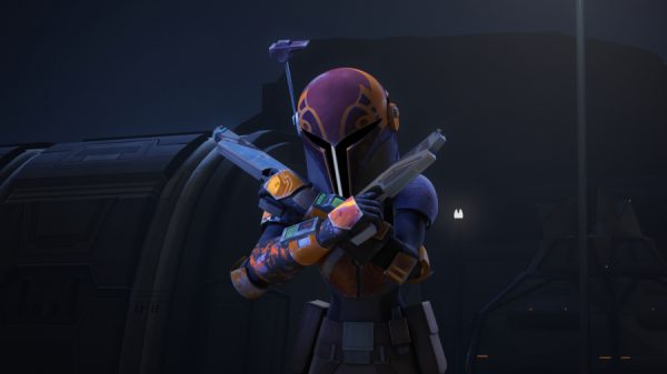 STAR WARS REBELS - "The Protector of Concord Dawn" - The rebels are in need of new hyperspace routes as the Empire closes in. The rebel crew finds a new shortcut, but they must gain permission from the leader of Concord Dawn to use it. This episode of "Star Wars Rebels" airs Wednesday, January 27 (9:00 PM - 9:30 PM ET/PT) on Disney XD. (Lucasfilm) SABINE