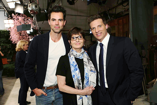 Jill Farren Phelps, Steve Burton, Jason Thompson "The Young and the Restless" Set 43rd Anniversary Cake Party Photo Credit: © Howard Wise/JPI Studios