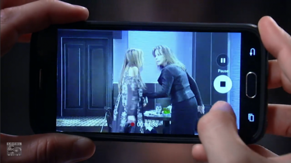 Alexis and Krissy’s argument is caught on tape.