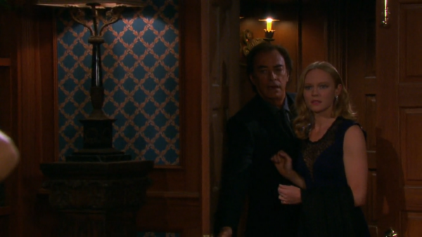 Abigail and Andre get an eyeful.