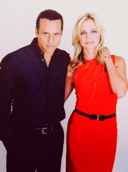 Maurice Benard and Kelly Sullivan