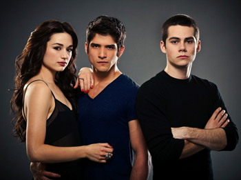 Photo Credit: Bob Mahoney/MTV Crystal Reed, Tyler Posey and Dylan O'Brien