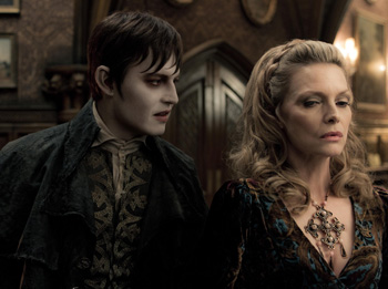 Photo: © 2012 - Warner Bros. Pictures Johnny Depp and Michelle Pfeiffer