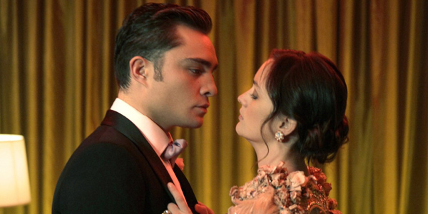 Ed Westwick and Leighton Meester