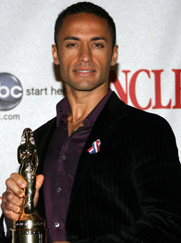 Kamar De Los Reyes courtesy Frazer Harrison. Actor Kamar De Los Reyes poses with award for the Outstanding Performance In A Daytime Drama series for 'One Life to Live' during the 2008 ALMA Awards at the Pasadena Civic Auditorium on August 17, 2008 in Pasadena, California. 'One Life' Actor Wins ALMA Award